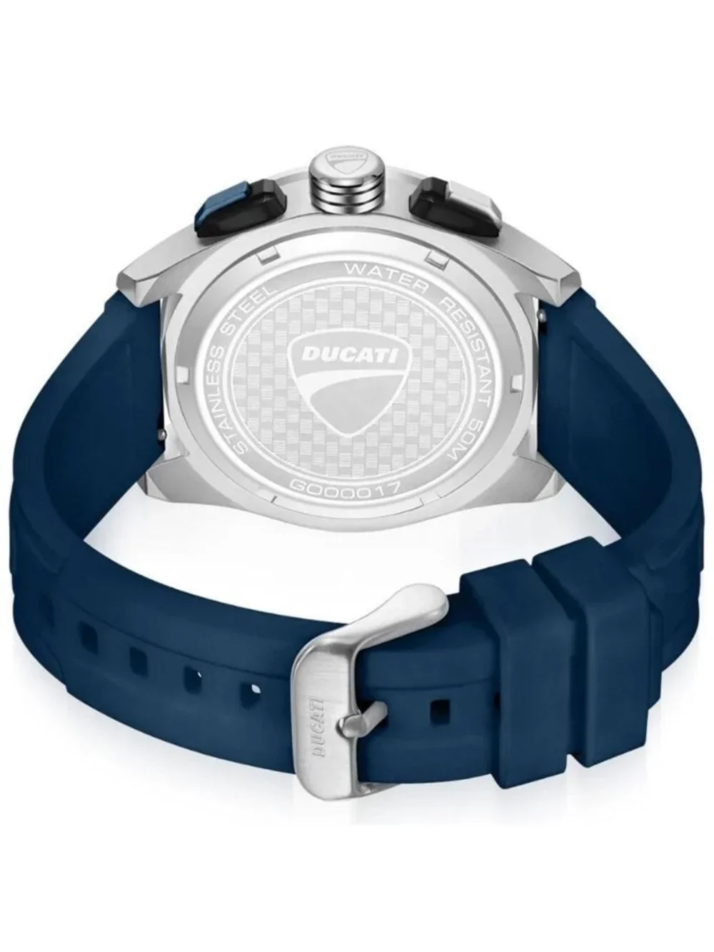 NWT Ducati Chronograph Quartz Blue Dial Men's Watch